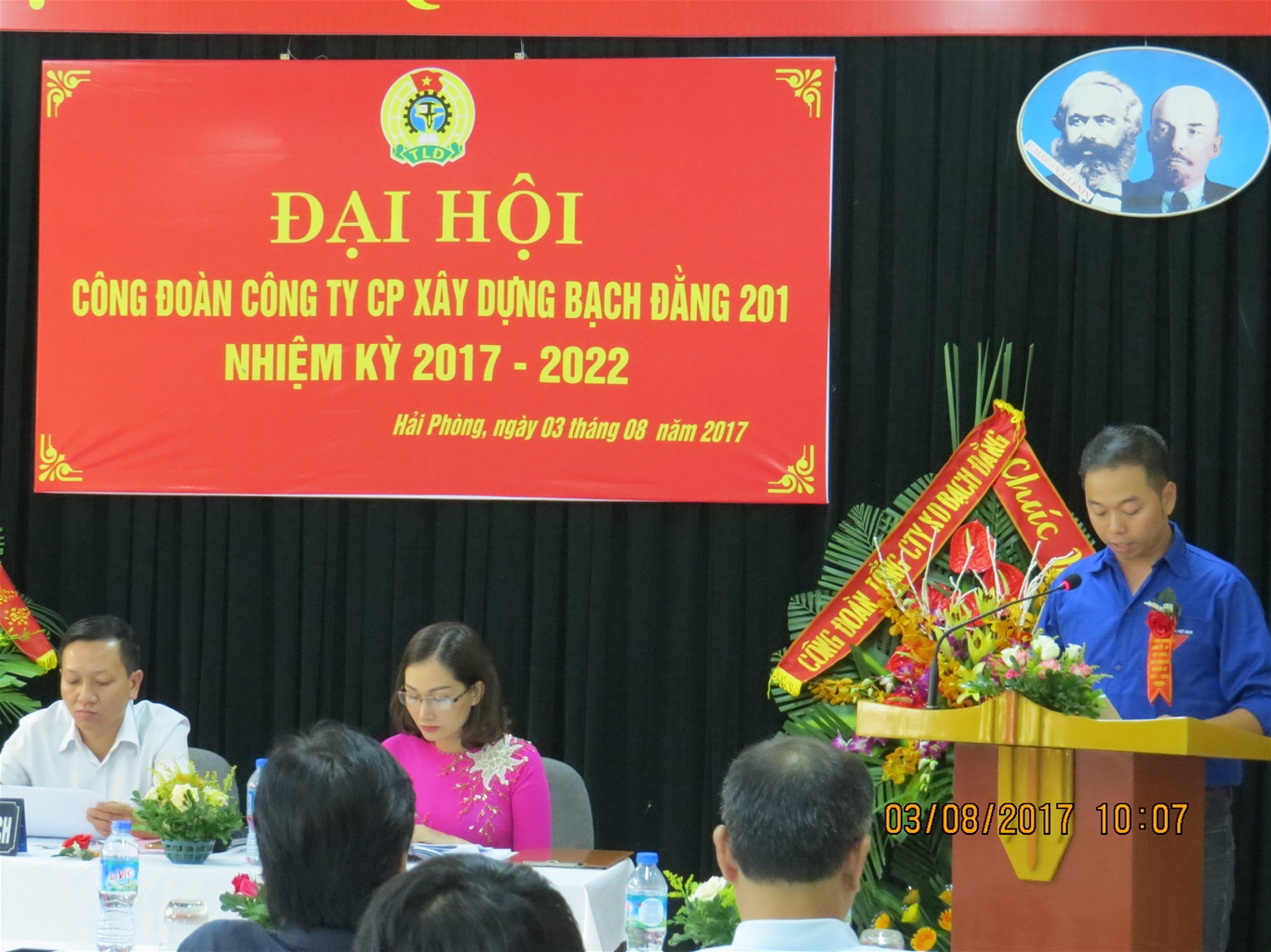 Trade Union Congress of Bach Dang Construction Joint Stock Company 201 Term of 2017 - 2022 6