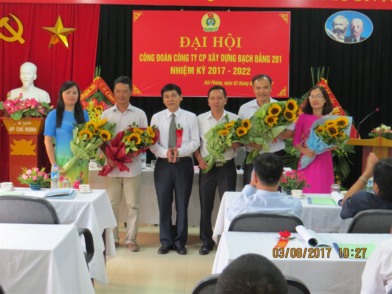 Trade Union Congress of Bach Dang Construction Joint Stock Company 201 Term of 2017 - 2022 8