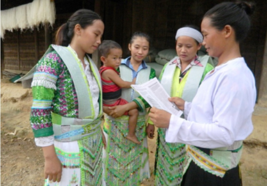 Promote property rights in marriage and family relations for ethnic women in Da Bac district, Hoa Binh province