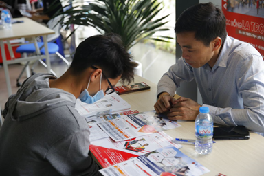 Các trường ĐH tư vấn tại Hội thảo hướng nghiệp