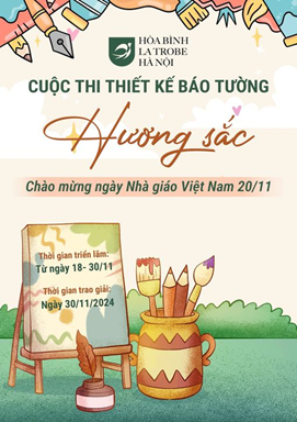 PHÁT ĐỘNG CUỘC THI THIẾT KẾ BÁO TƯỜNG CHÀO MỪNG NGÀY NHÀ GIÁO VIỆT NAM 20/11