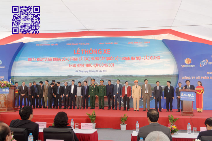 Hanoi-Bac Giang National Road 1 opened to traffic 2