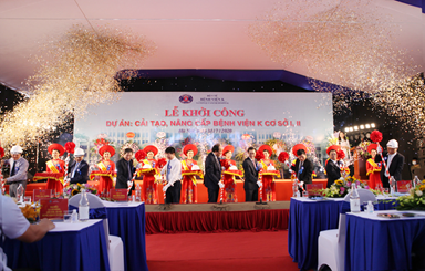 Vimeco - Vinaconex honored to be bidder for National Cancer Hospital Campus 1, 2 Renovation Project