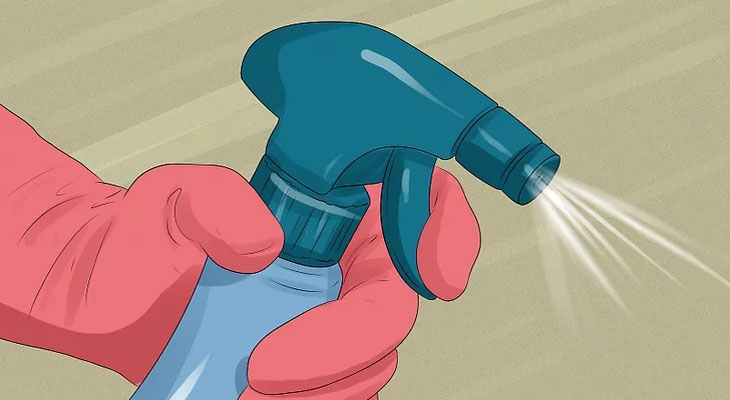 3 ways to remove mold, needle bruises on clothes 1