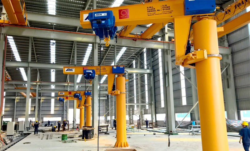 Pillar jib cranes 2