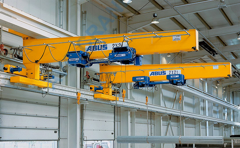 Wall travelling cranes 2