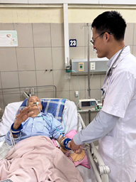 ĐIỀU TRỊ THÀNH CÔNG NGƯỜI BỆNH SỐC NHIỄM KHUẨN - SUY ĐA TẠNG – VIÊM PHỔI NẶNG TRÊN BỆNH NHÂN LỚN TUỔI, NHIỀU BỆNH LÝ NỀN