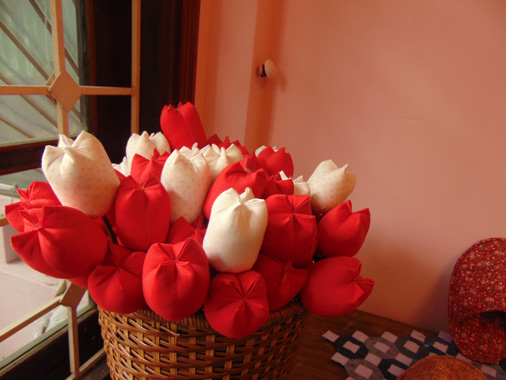 Hoa vải handmade - Sắc màu cuộc sống 10