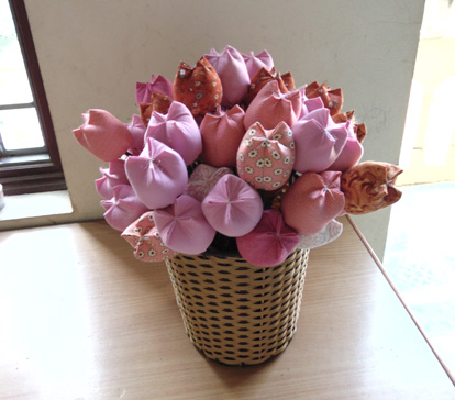 Hoa vải handmade - Sắc màu cuộc sống 11