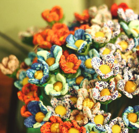 Hoa vải handmade - Sắc màu cuộc sống 2