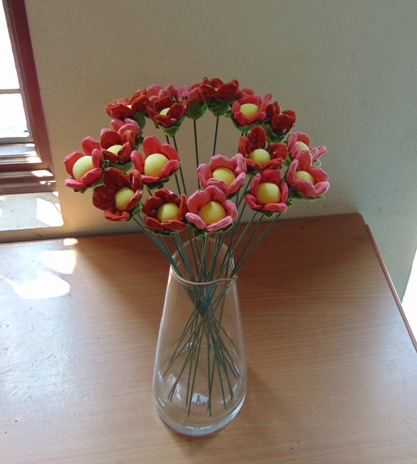 Hoa vải handmade - Sắc màu cuộc sống 4