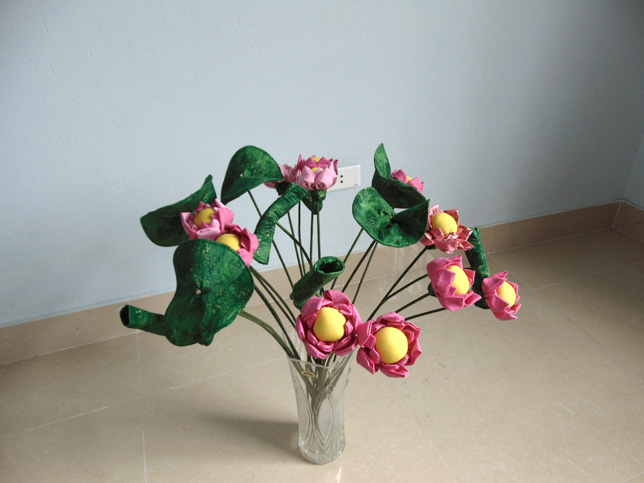 Hoa vải handmade - Sắc màu cuộc sống 5