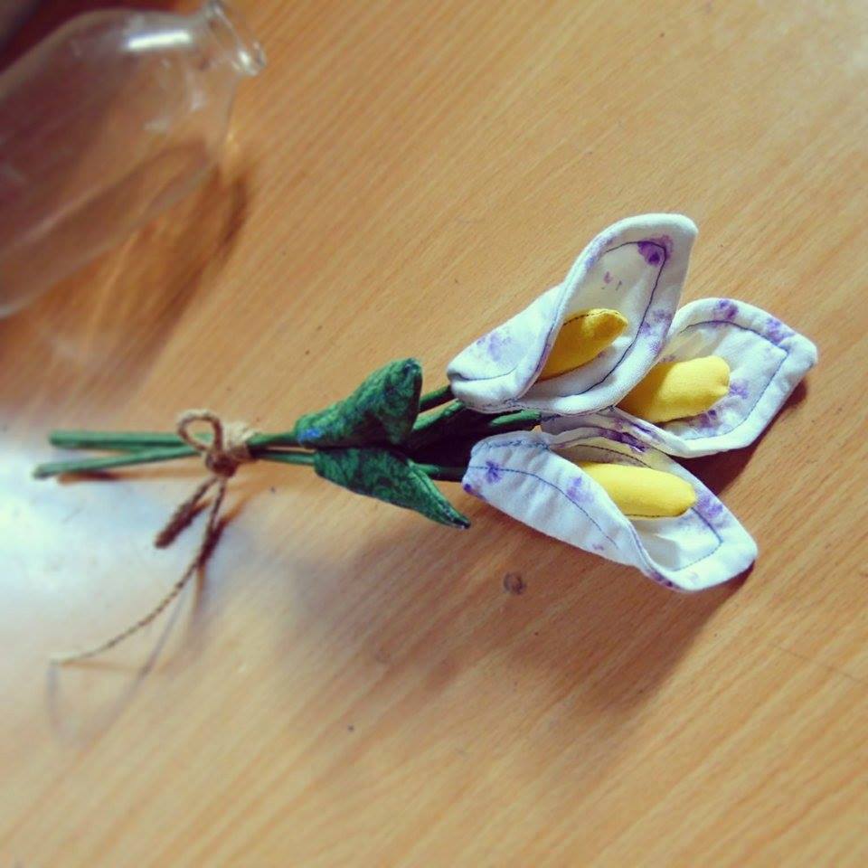 Hoa vải handmade - Sắc màu cuộc sống 8