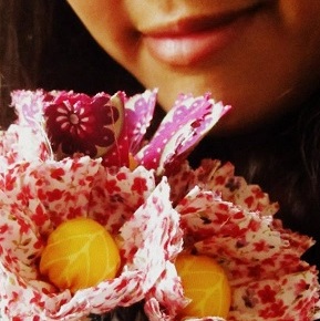 Hoa vải handmade - Sắc màu cuộc sống 9