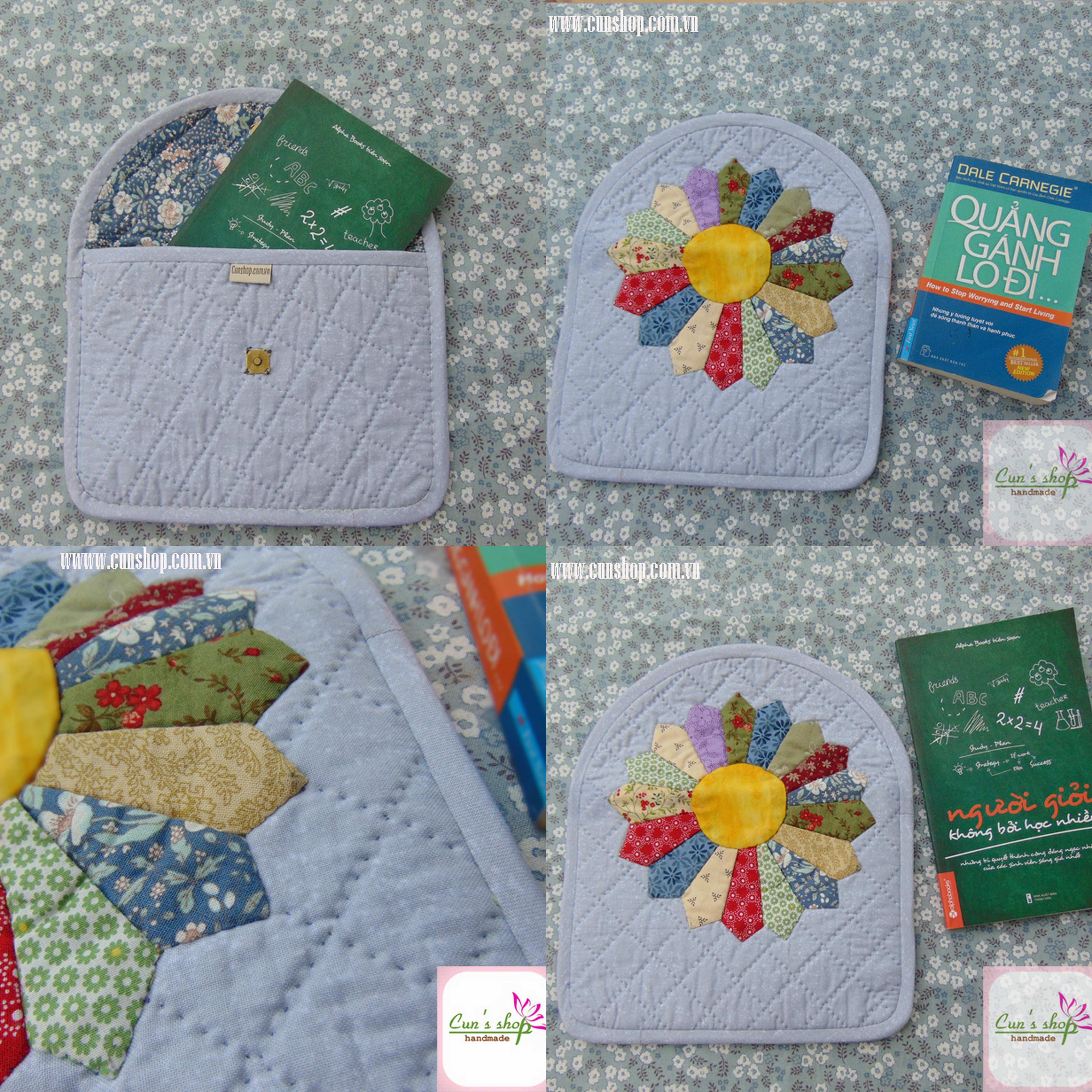 Lớp Quilt (ghép vải) túi ví và ứng dụng 6