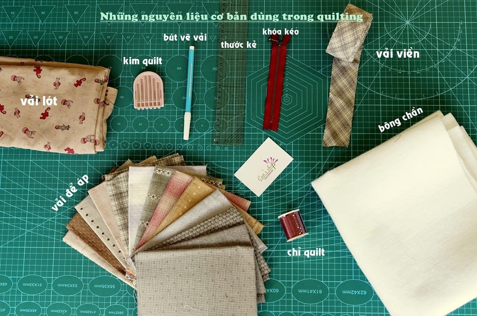 💞LỚP QUILTING SÀI GÒN TỪ 4.10 ĐẾN 9.10.2019💞