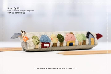 HƯỚNG DẪN LÀM HỘP BÚT MINI ( NGUỒN SƯU TẦM TỪ SISTER QUILT)