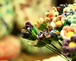 Hoa vải handmade - Sắc màu cuộc sống