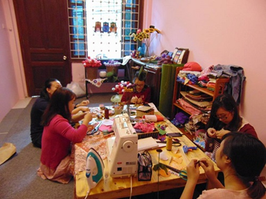 Lớp học handmade với nghệ thuật Quilting