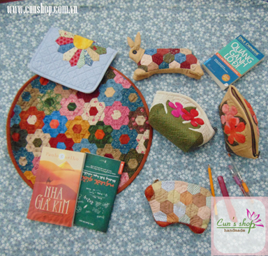 Lớp Quilt (ghép vải) túi ví và ứng dụng