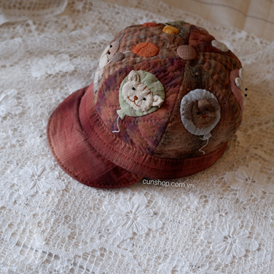 MŨ LƯỠI TRAI BÓNG VÀ CÁC CON VẬT