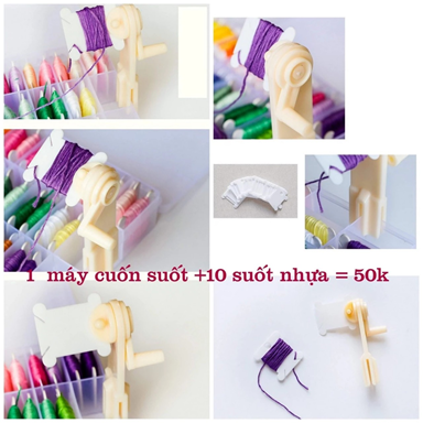 DỤNG CỤ CUỐN CHỈ VÀ SUỐT NHỰA