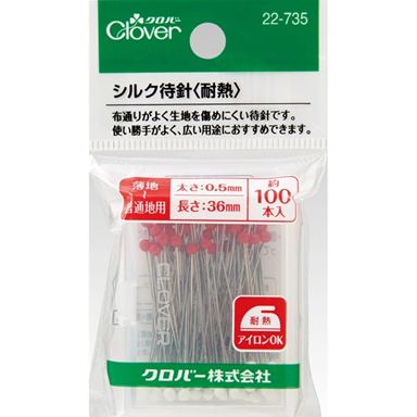 GHIM CLOVER CHỊU NHIỆT ĐỎ TRẮNG 22- 735