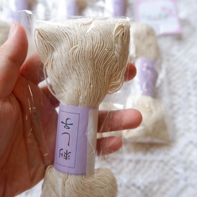 CHỈ THÊU SASHIKO TRẮNG NGÀ