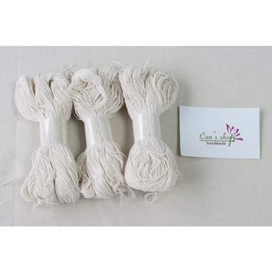 CHỈ THÊU SASHIKO TRẮNG NGÀ 100M
