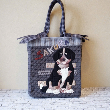 T0129 TÚI TOTE CHÓ SAKURA