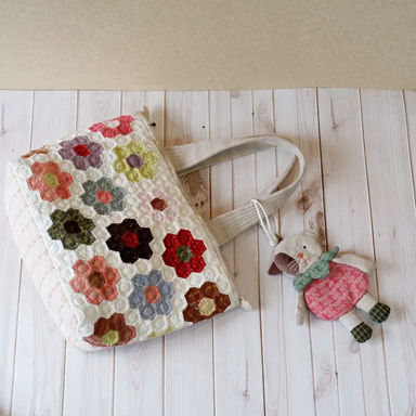 TÚI GHÉP HOA LỤC GIÁC