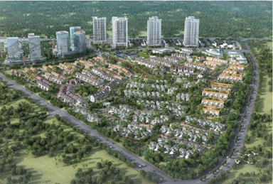 Hình ảnh dự án xây dựng Gamuda graden