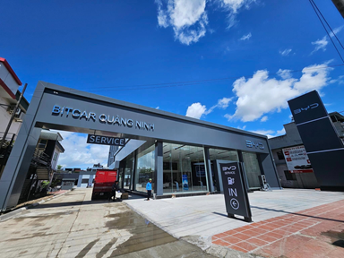 Vinaconsol trúng thầu dự án SHOWROOM BYD QUẢNG NINH