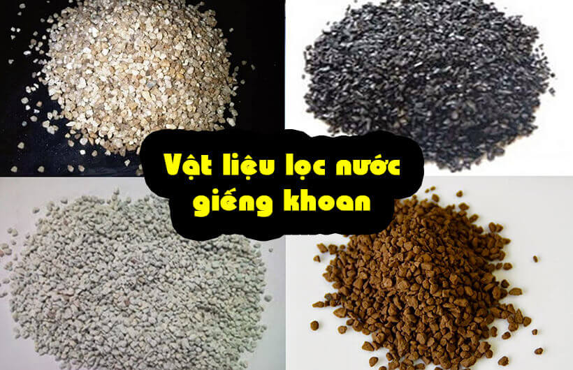 vật liệu lọc nước giếng khoan