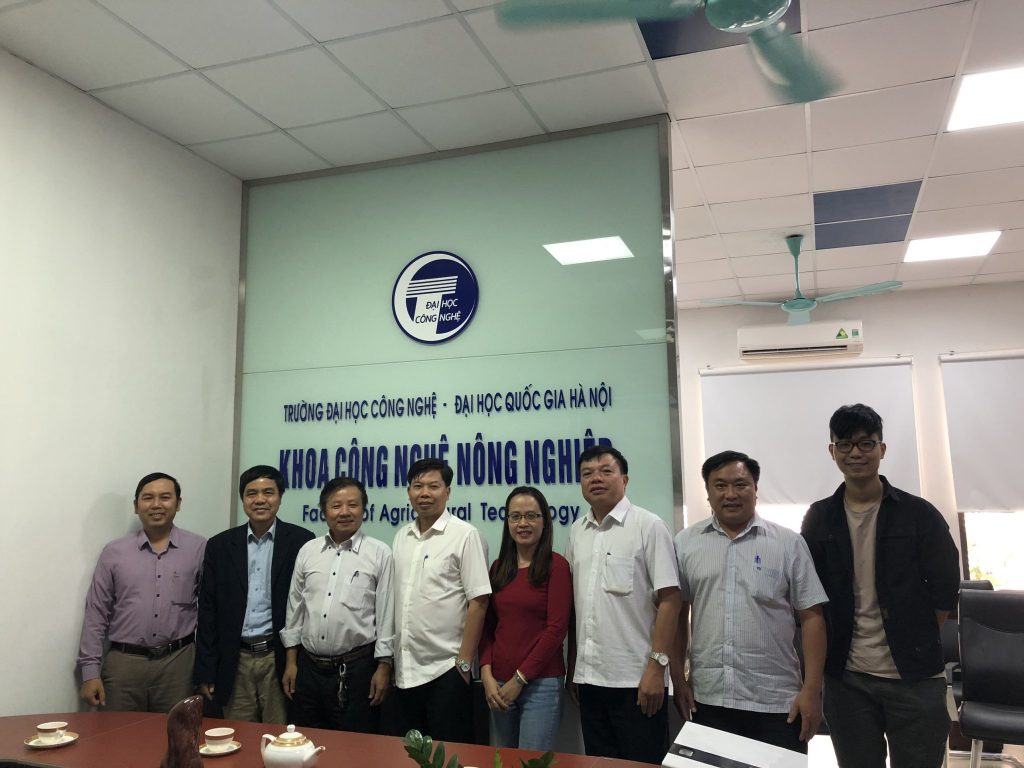 CHÚC MỪNG KHOA CÔNG NGHỆ NÔNG NGHIỆP (TRƯỜNG ĐẠI HỌC CÔNG NGHỆ, ĐHQGHN) TRÒN MỘT TUỔI 8