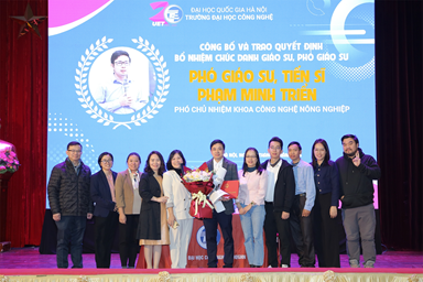  VINH DỰ VÀ TỰ HÀO: KHOA CÔNG NGHỆ NÔNG NGHIỆP ĐÓN TÂN PHÓ GIÁO SƯ NĂM 2024