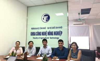Khoa Công nghệ Nông nghiệp, Trường Đại học Công nghệ ký biên bản ghi nhớ hợp tác với Công ty TNHH Yamabunn (Nhật Bản)