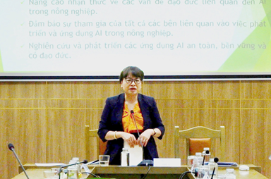 Trí tuệ nhân tạo có trách nhiệm và nền nông nghiệp bền vững