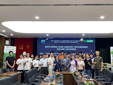 🌿✨ SEMINAR HỢP TÁC QUỐC TẾ VỚI CABI – CƠ HỘI QUÝ GIÁ CHO SINH VIÊN ✨🌿