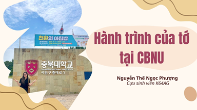 🎓 Nguyễn Thế Ngọc Phượng – Hành trình săn học bổng Hàn Quốc & cuộc sống sau 2 năm du học 🇰🇷✨