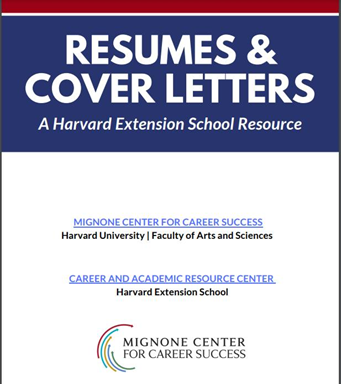 [FACTs] HƯỚNG DẪN VIẾT RESUME & COVER LETTER TỪ ĐẠI HỌC HARVARD