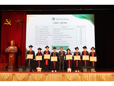 VINH DANH SINH VIÊN XUẤT SẮC BẢO VỆ ĐỒ ÁN TỐT NGHIỆP