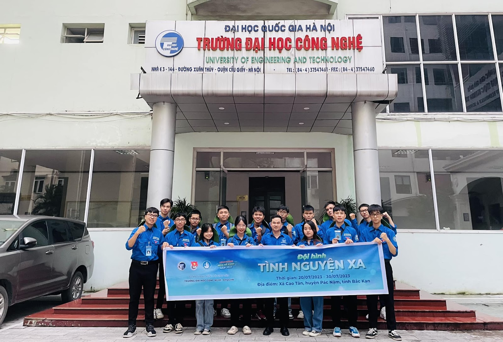 Đoàn viên ưu tú ngành Công nghệ Nông nghiệp tham gia chương trình “Tình nguyện xa 2023”