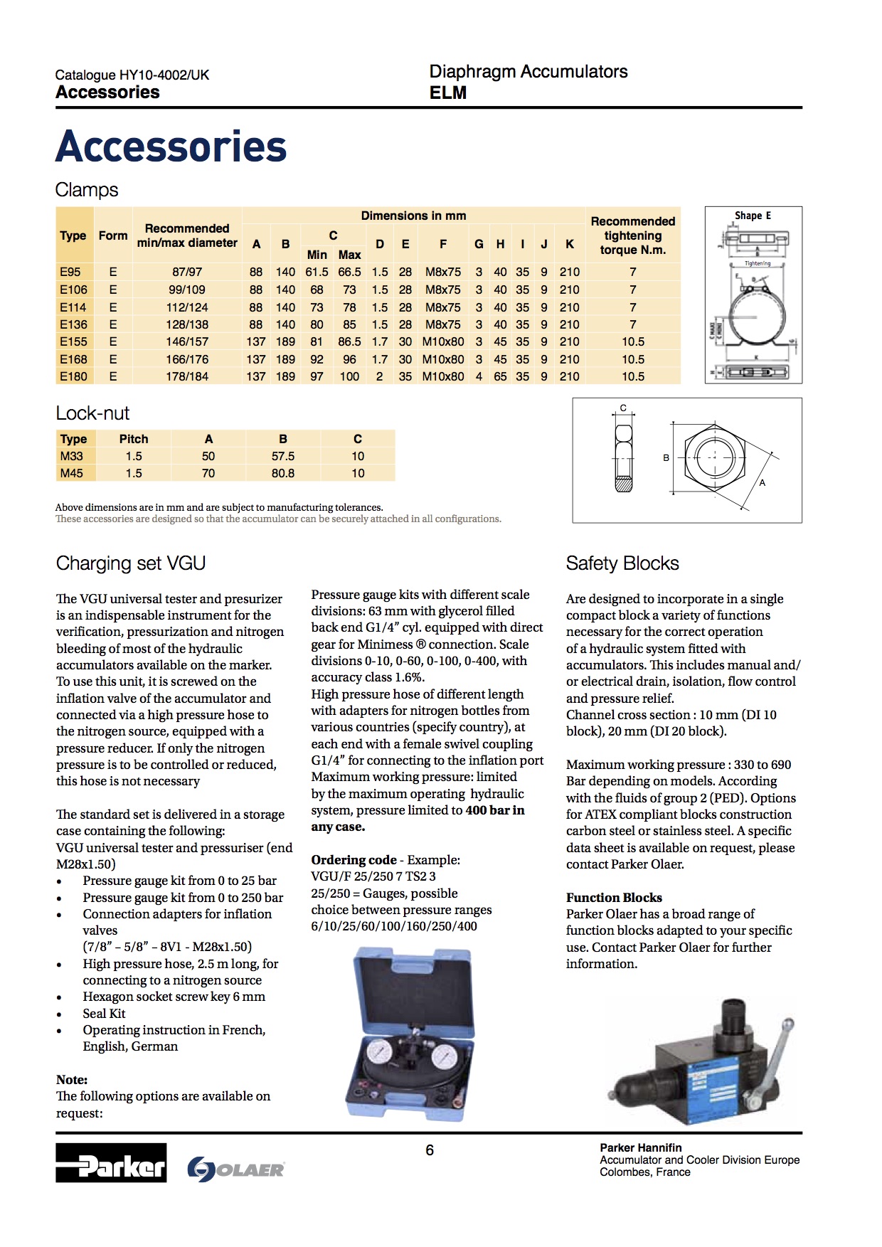 Bình tích áp ELM 6