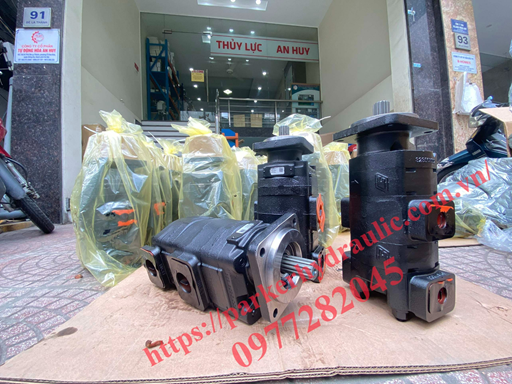 Bơm 2 tầng PGP350/PGP365 lưu lượng 118cc