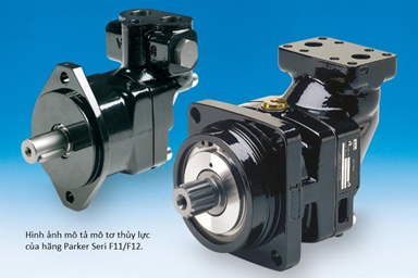Motor thủy lực Piston Parker series F12 dùng cho máy ép cọc thủy lực