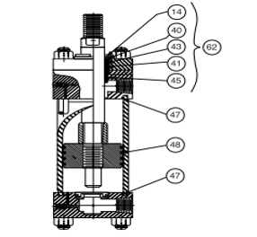 Bộ Seal kit xy lanh thủy lực DD22 PK602HLL05 Parker