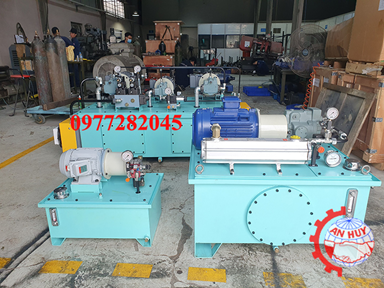 Bộ nguồn thủy lực sử dụng Van Parker và Bộ làm Mát OST