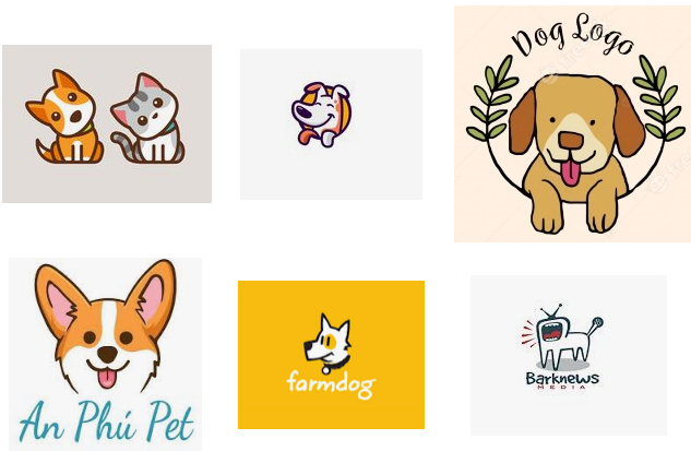 16 phong cách cách thiết kế logo con chó