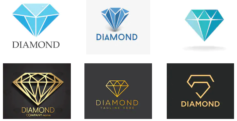 99 Mẫu logo kim cương đẹp